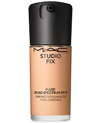 Mac Studio Fix Fluid Spf 15 24Hr Matte Foundation + Oil Control, 1 oz.