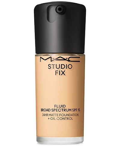 Mac Studio Fix Fluid Spf 15 24Hr Matte Foundation + Oil Control, 1 oz.