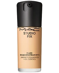 Mac Studio Fix Fluid Spf 15 24Hr Matte Foundation + Oil Control, 1 oz.