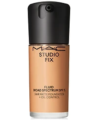 Mac Studio Fix Fluid Spf 15 24Hr Matte Foundation + Oil Control, 1 oz.