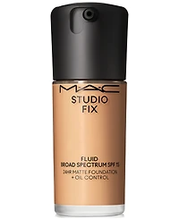 Mac Studio Fix Fluid Spf 15 24Hr Matte Foundation + Oil Control, 1 oz.