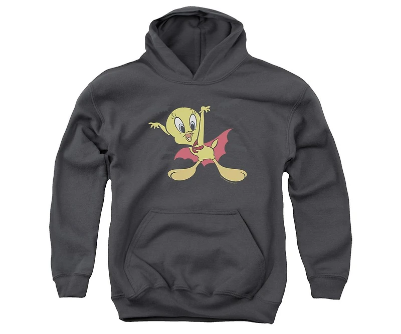 Looney Tunes Youth Vampire Tweety Pull Over Hoodie / Hooded Sweatshirt