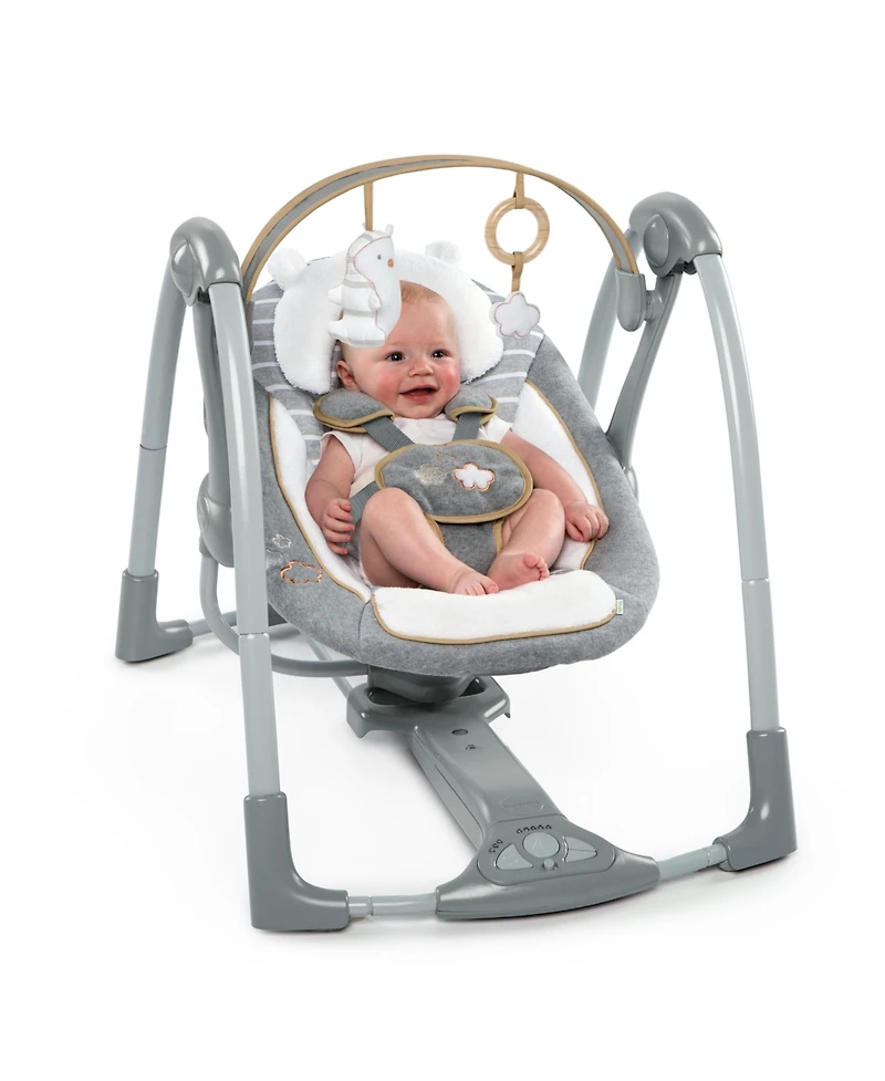 Boutique Collection Swing 'n Go Portable Swing - Bella Teddy