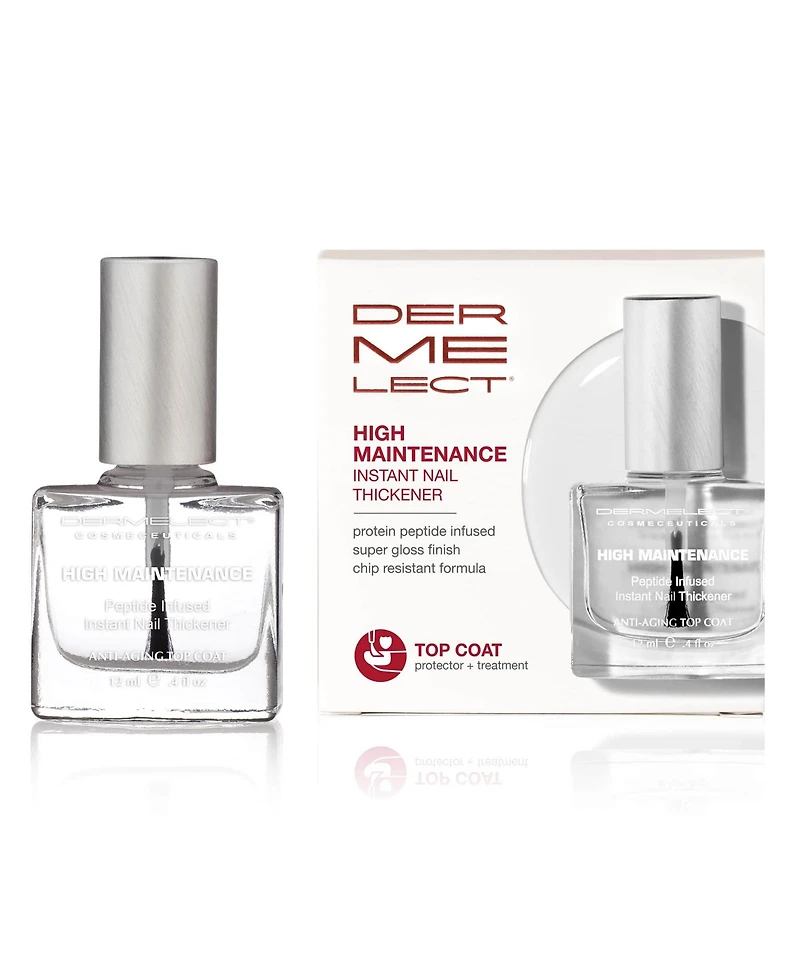 Dermelect High Maintenance Instant Nail Thickener Top Coat