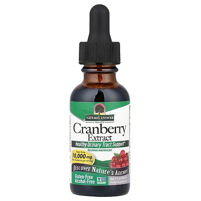 Nature's Answer Cranberry Extract Alcohol-Free 2 000 mg - 1 fl oz (30 ml)