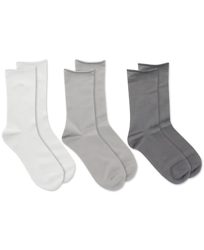 Lauren Ralph Women's Super Soft 3pk Roll-Top Socks 34026PK