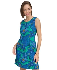 Tommy Hilfiger Women's Printed A-Line Dress