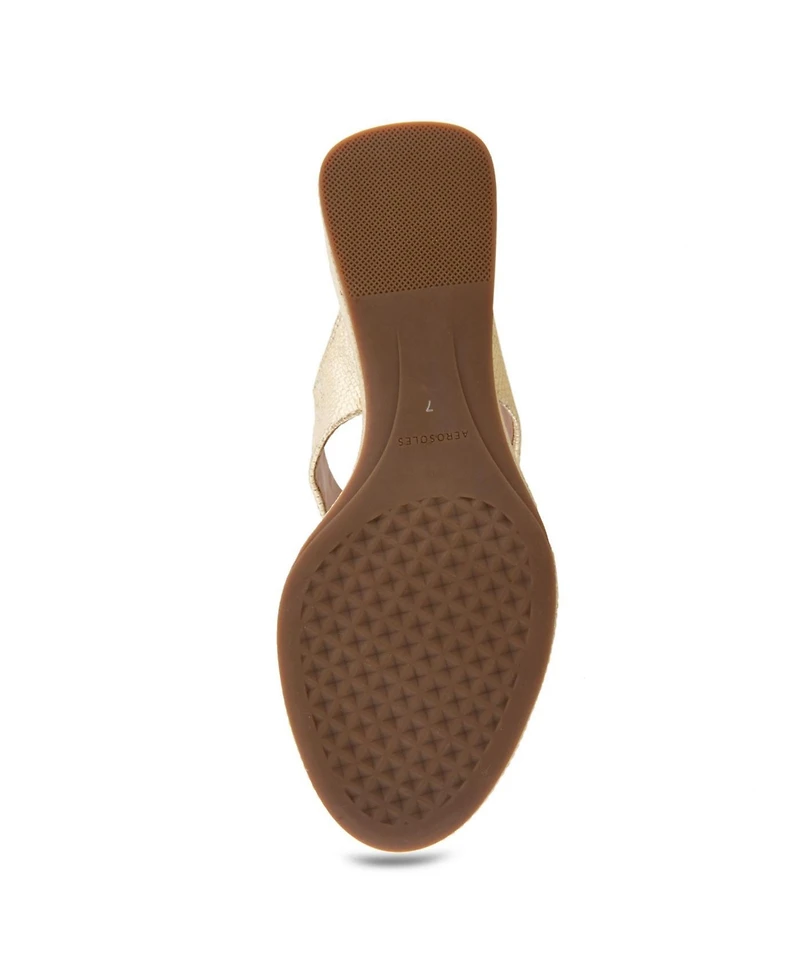 Aerosoles Women's Norine Slip-On Wedge Sandals