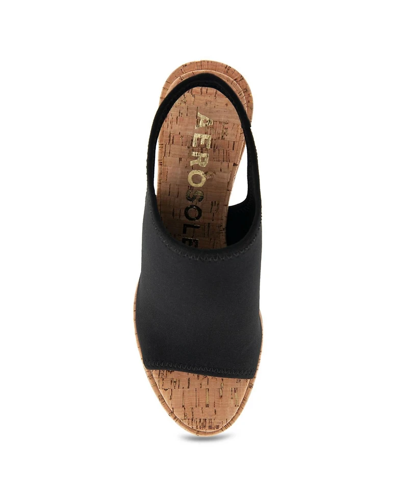 Aerosoles Women's Nuri Peep Toe Wedge