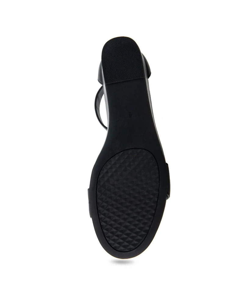 Aerosoles Women's Willis Buckle Strap Wedge Sandals