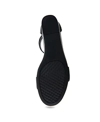 Aerosoles Women's Willis Buckle Strap Wedge Sandals