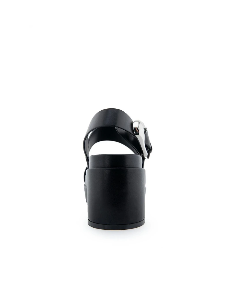 Aerosoles Women's Clarkson Buckle Strap Platform Sandals