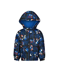 Sega Sonic the Hedgehog Kids Printed Puffer Jacket