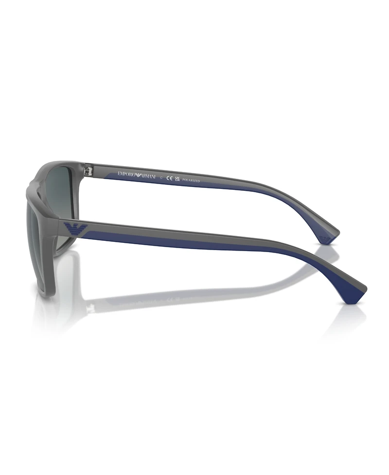 Emporio Armani Men's Polarized Sunglasses, EA4033
