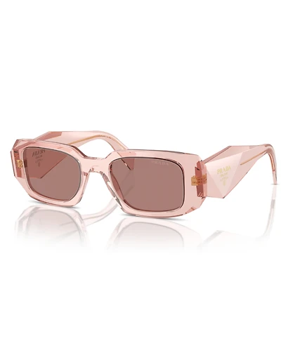Prada Women's Symbole Rectangular Sunglasses, PR17WS