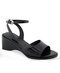 Aerosoles Women's Nixon Buckle Strap Wedge Sandals