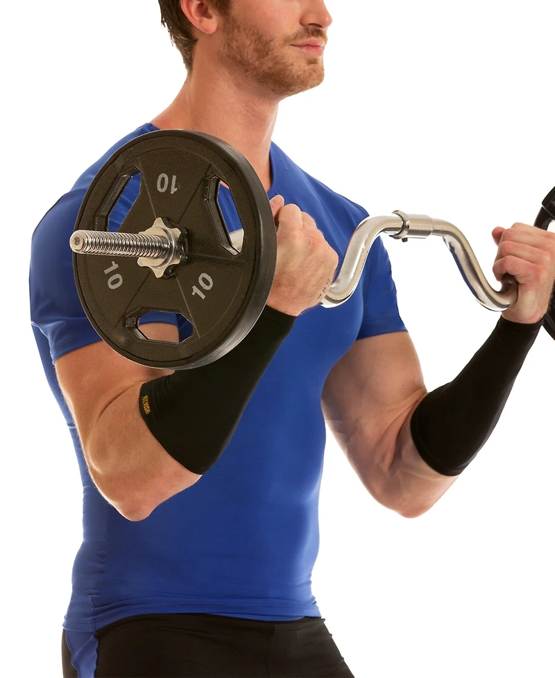 Instaslim Men's Compression Activewear Short Sleeve Crewneck T-shirt