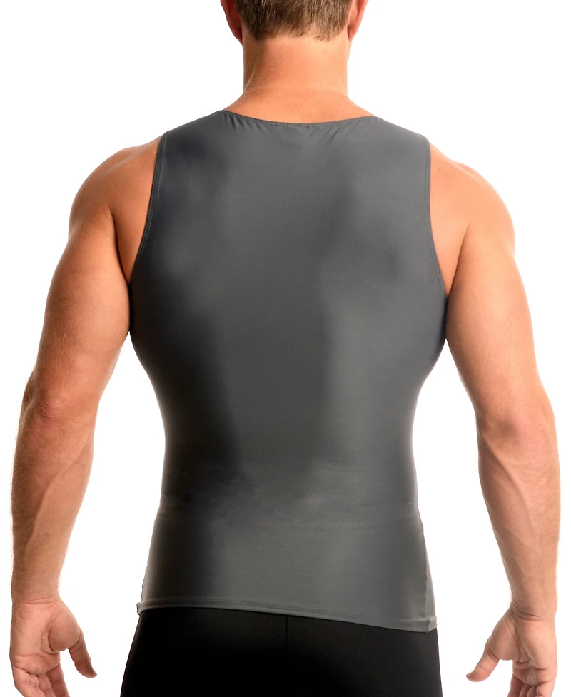 Instaslim Men's Compression Activewear Muscle Tank Top