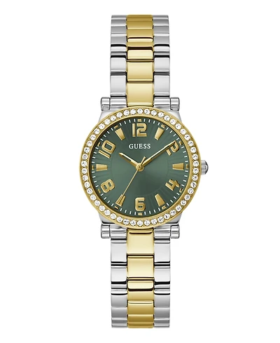 Guess Women's Analog Two-Tone Stainless Steel Watch, 32mm
