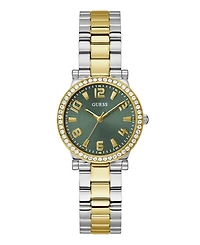 Guess Women's Analog Two-Tone Stainless Steel Watch, 32mm