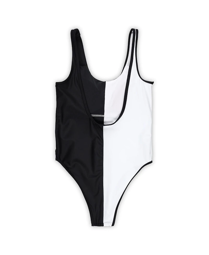 Women's G-iii 4Her by Carl Banks Black, White Cincinnati Bengals Last Stand One-Piece Swimsuit