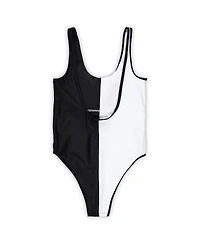 Women's G-iii 4Her by Carl Banks Black, White Cincinnati Bengals Last Stand One-Piece Swimsuit