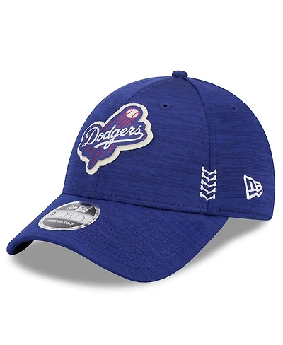 Men's New Era Royal Los Angeles Dodgers 2024 Clubhouse 9FORTY Adjustable Hat