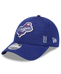 Men's New Era Royal Los Angeles Dodgers 2024 Clubhouse 9FORTY Adjustable Hat