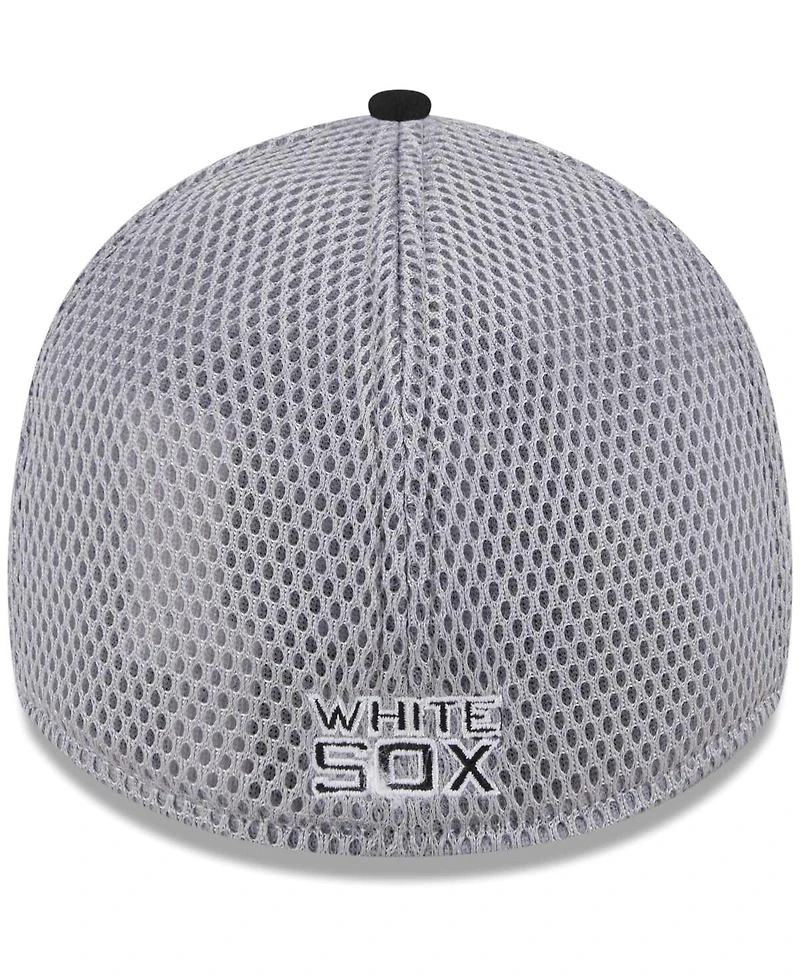 Men's New Era Black Chicago White Sox Neo 39THIRTY Flex Hat