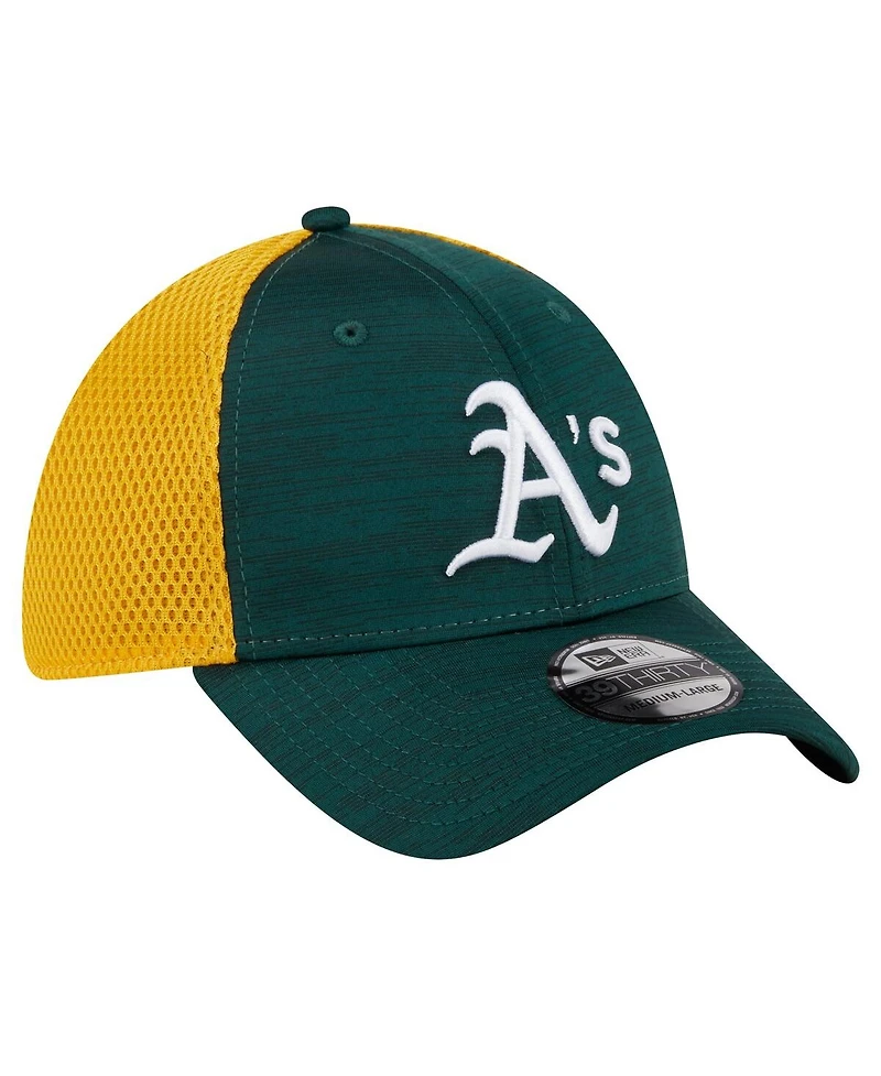 Men's New Era Green Oakland Athletics Neo 39THIRTY Flex Hat