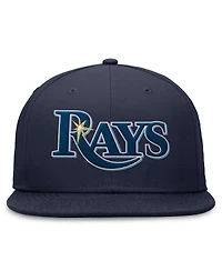 Men's Nike Navy Tampa Bay Rays Evergreen Performance Fitted Hat