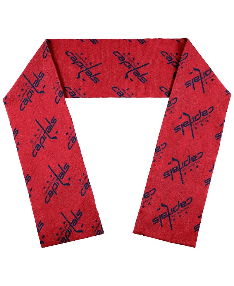 Women's Wear by Erin Andrews Washington Capitals Team Wordmark Scarf