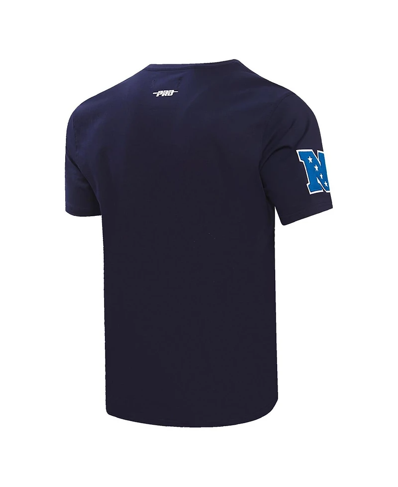 Men's Pro Standard Navy Chicago Bears Hybrid T-shirt