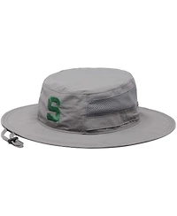 Men's and Women's Columbia Gray Michigan State Spartans Bora Bora Booney Ii Omni-Shade Hat