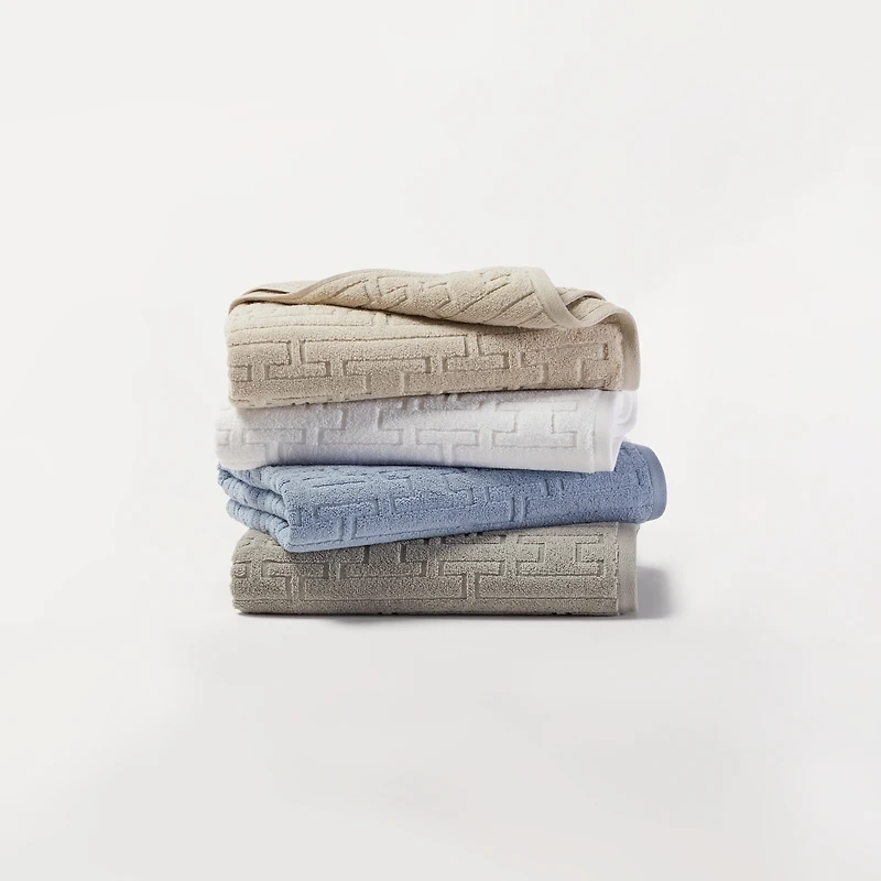 Hotel Collection Sculpted Chain-Link Wash Towel, 13" x 13", Exclusively at Macy's