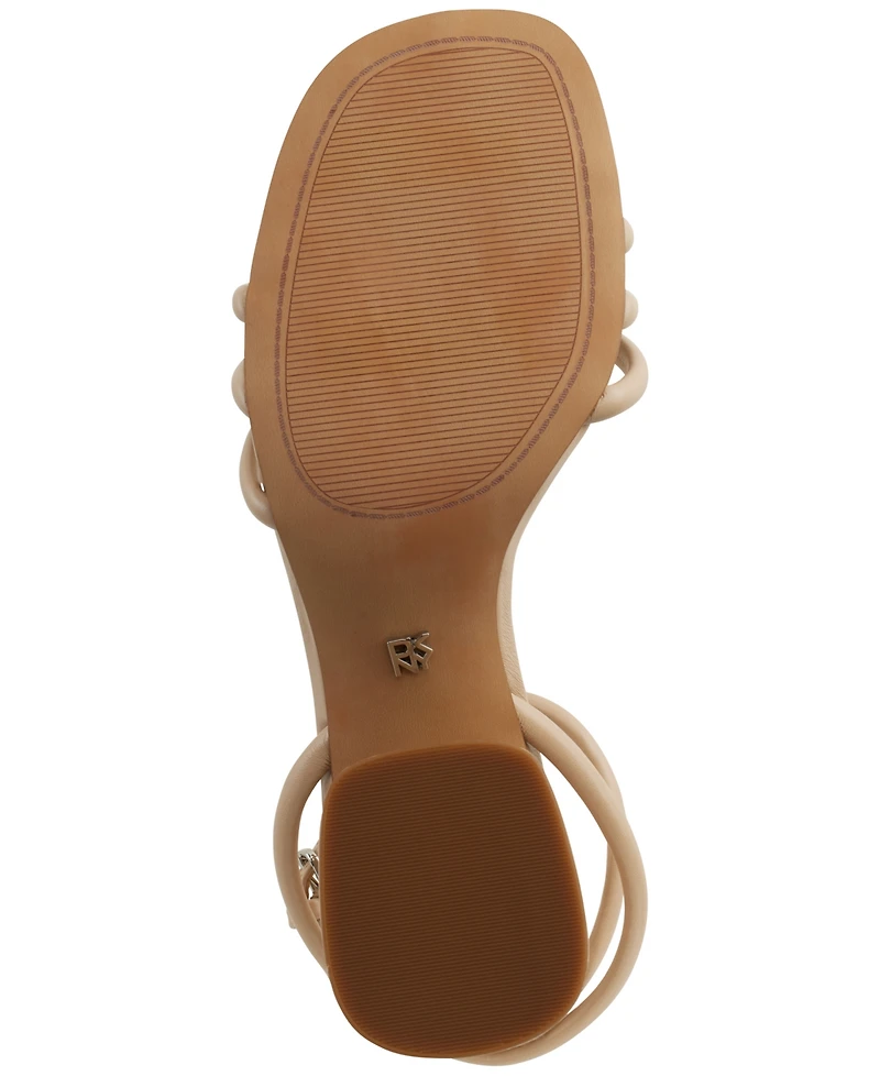 Dkny Women's Trixie Ankle-Strap Block-Heel Sandals
