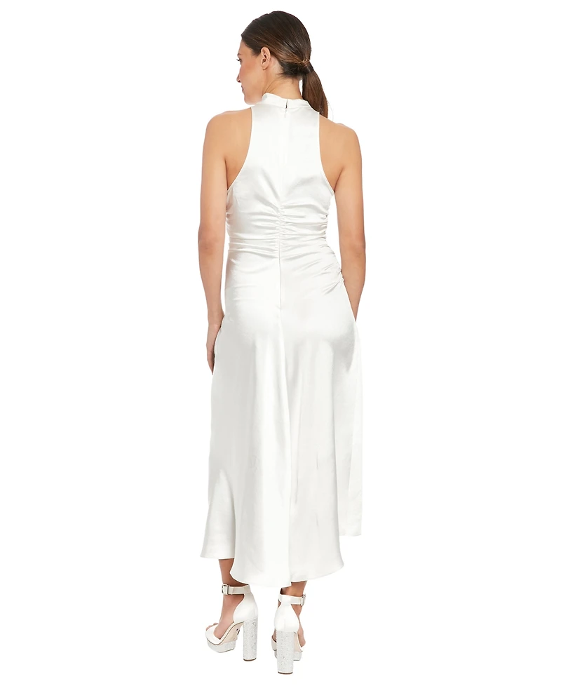 Ivy + Blu Women's Mock-Neck Jersey Sheath Dress