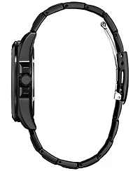 Citizen Eco-Drive Men's Marvel Wolverine Black-Tone Stainless Steel Bracelet Watch 43mm Gift Set