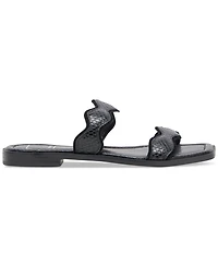 Dolce Vita Women's Ilva Wavy Double-Strap Slide Sandals
