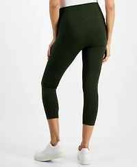 Style & Co Women's High Rise Cropped Pull-On Leggings, Created for Macy's