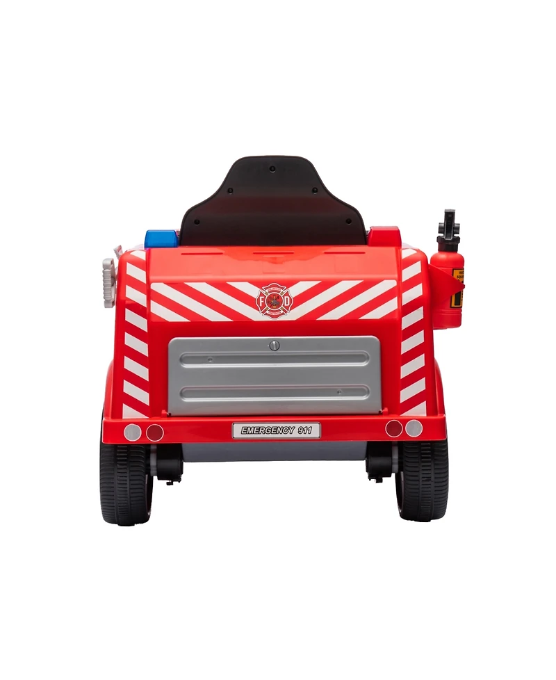 Freddo 12V Firetruck 1-Seater Ride on