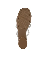 Jones New York Women's Melli Block Heel Embellished Dress Sandals