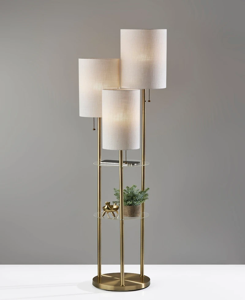 Adesso 68" Trio Floor Lamp