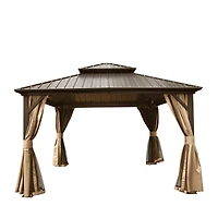 Streamdale 12'x12' Metal Hardtop Gazebo