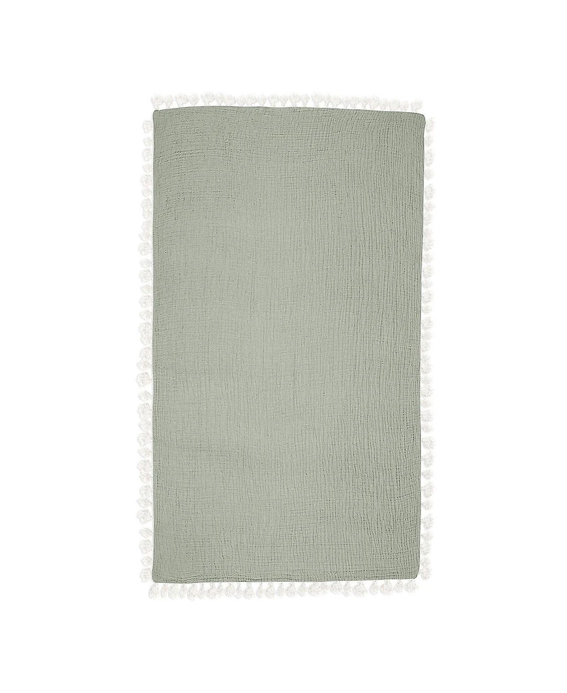 Crane Baby 6-Layer Muslin Blanket Fern