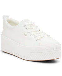 Keds Women's Skyler Canvas Lace-Up Platform Casual Sneakers from Finish Line