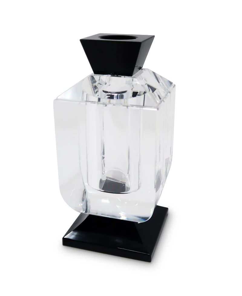 Vivience Black Accents Crystal Reed Diffuser, Lilly of the Valley Scent