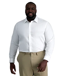 Big & Tall Haggar Men's Smart Wash Classic Fit Dress Shirt