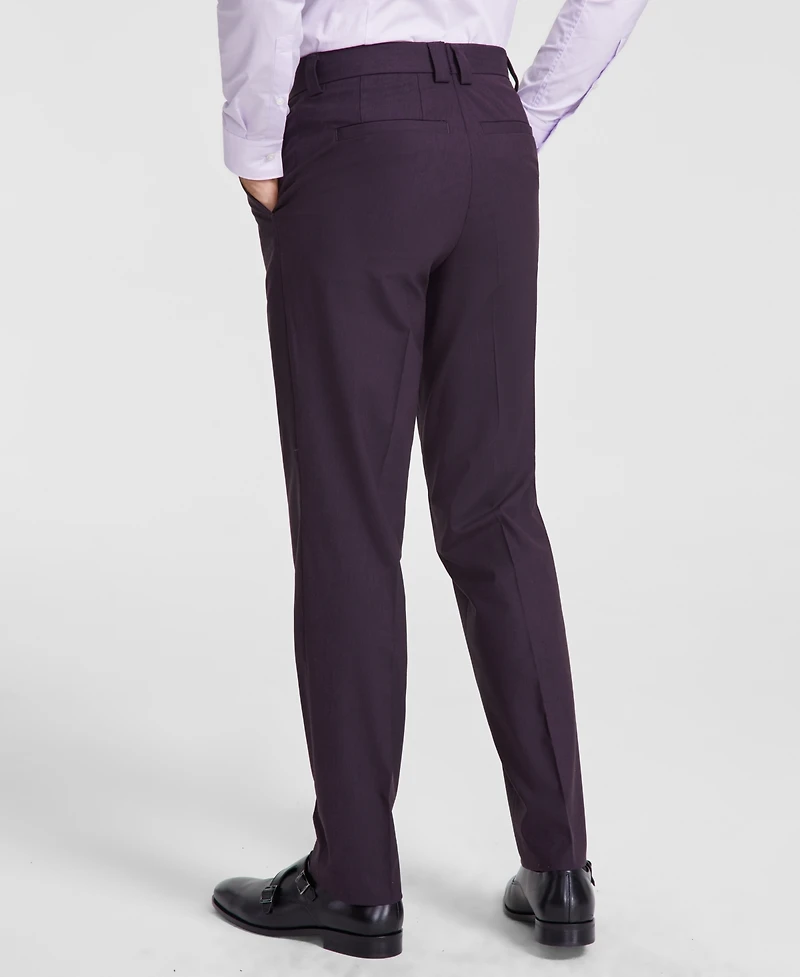 Hugo by Boss Men's Modern-Fit Solid Suit Separate Pants