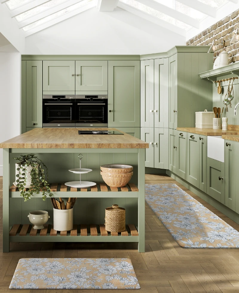 Laura Ashley Iris Wellness Set of 2 Mats